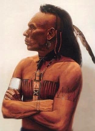 Cherokee Indian Warrior